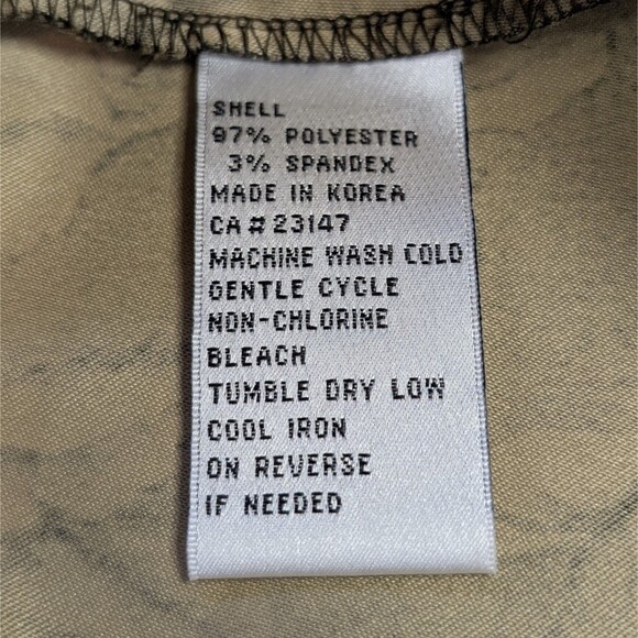 Vintage Talbots Size 6 Green Floral Button Up Midi Jacket Dress Long Duster - Picture 5 of 15